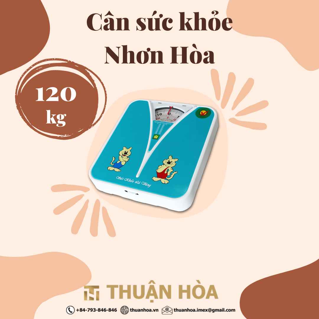 Cân Sức Khỏe Nhơn Hòa 120kg