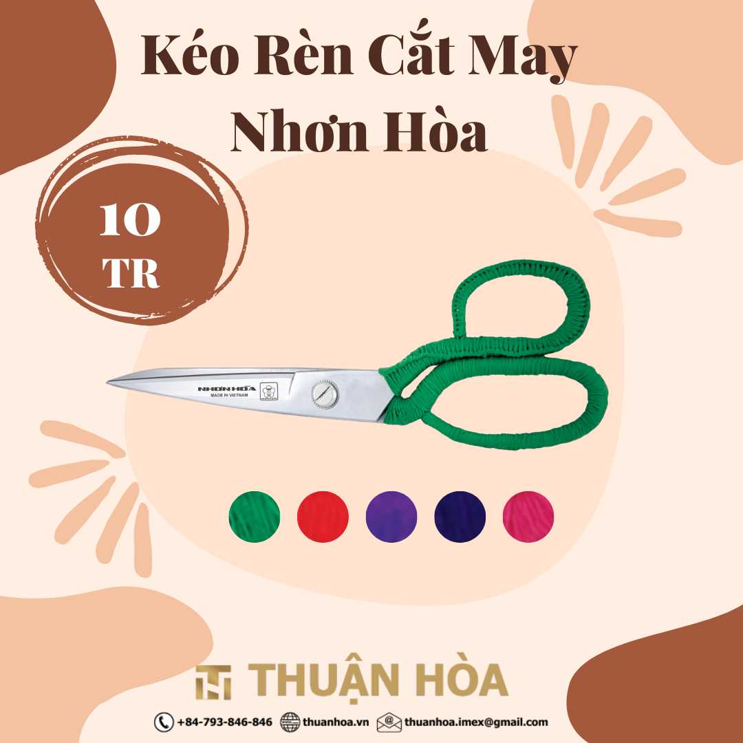 Kéo Rèn Cắt May Chuyên Nghiệp Nhơn Hòa 10TR