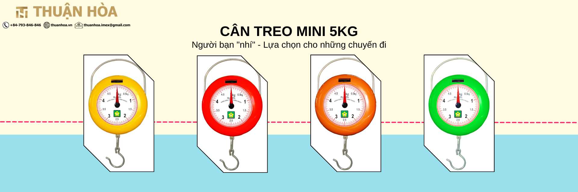 Cân Treo Mini Nhơn Hòa 5kg