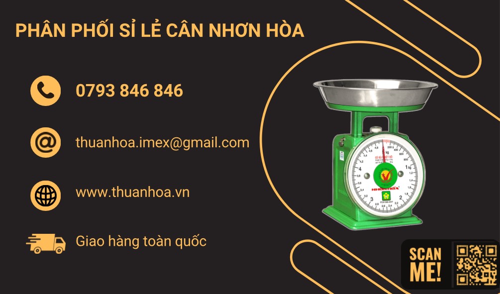 Thuận Hòa - Đại Lý Cân Nhơn Hòa chính hãng