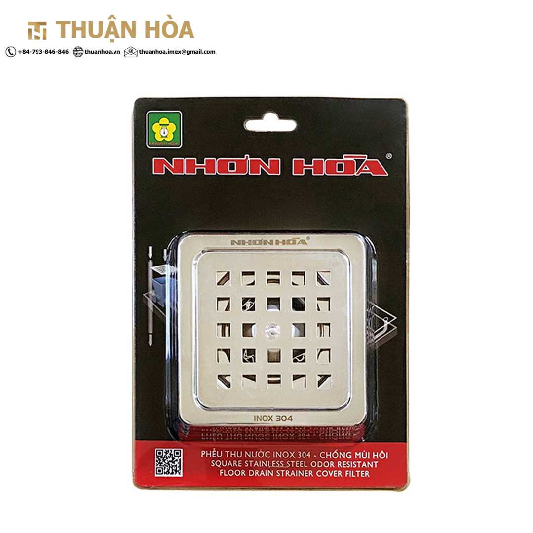 Phễu Thoát Sàn Phòng Tắm / Nhà Vệ Sinh Chống Hôi 120T-60