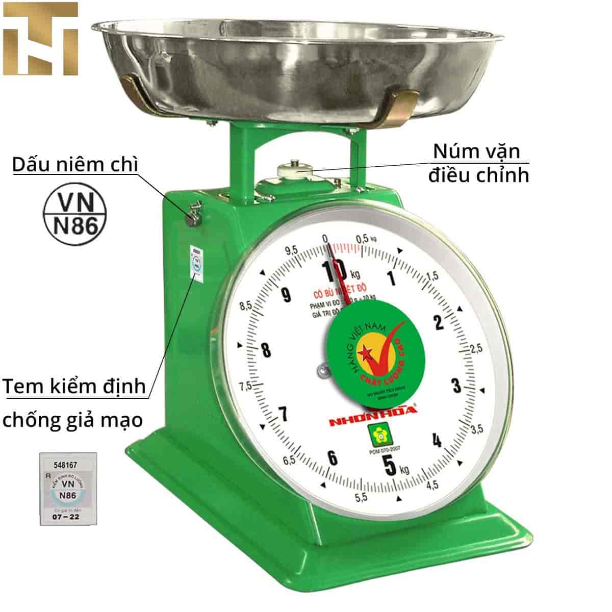 Cân Nhơn Hòa 10 Kg