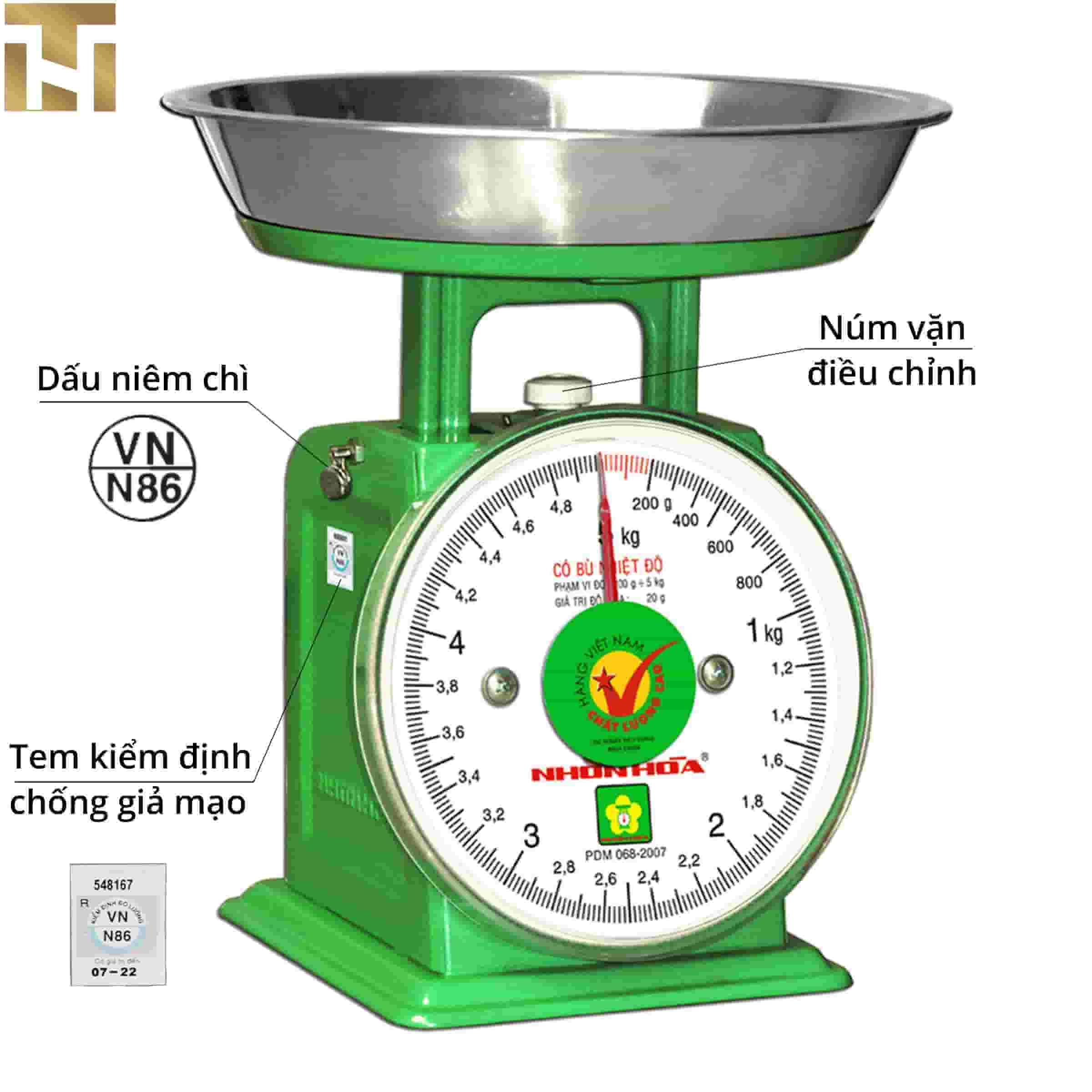 Cân Nhơn Hòa 5 Kg