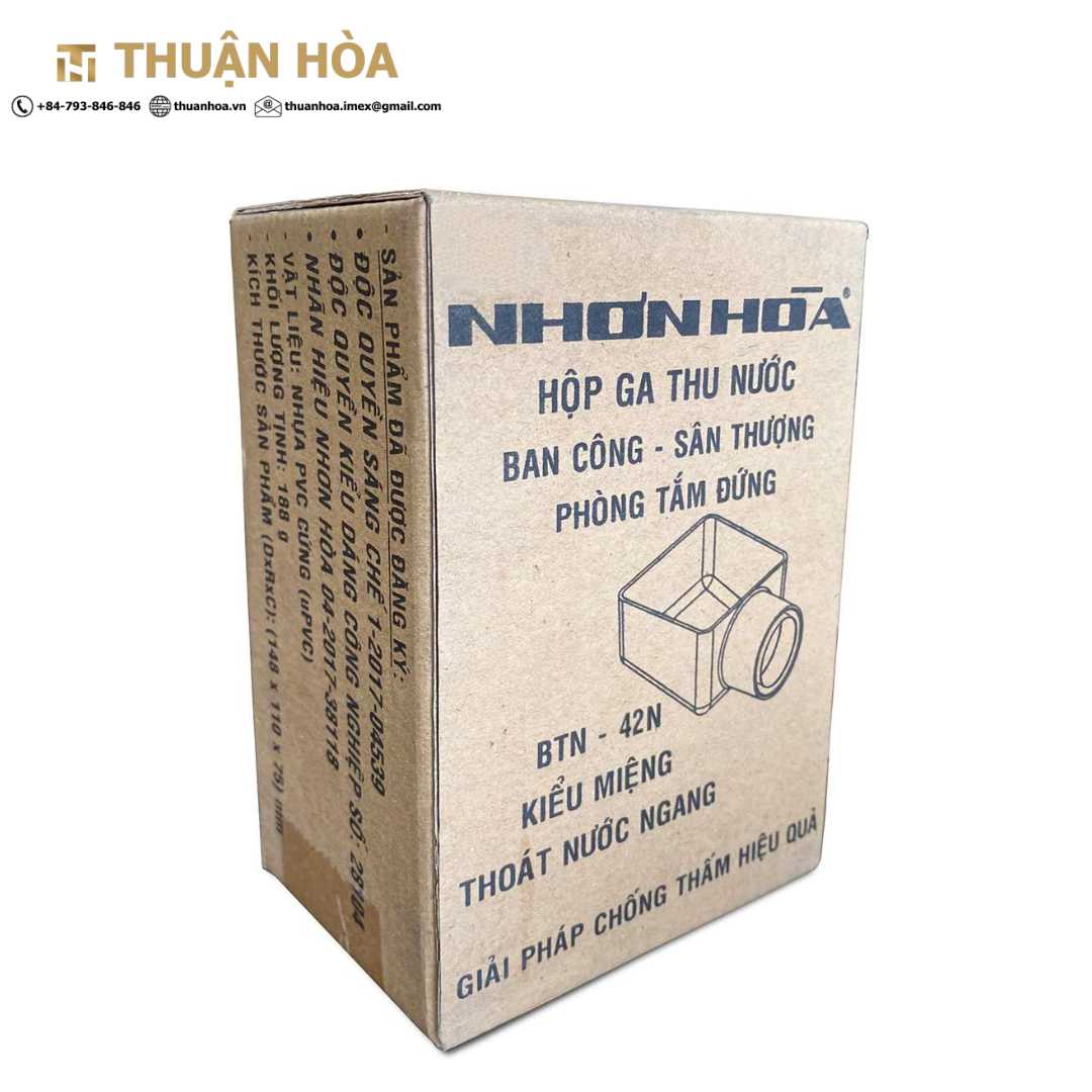 Hộp Ga Thu Nước Ban Công 42N