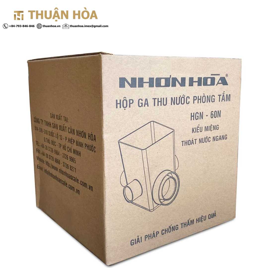 Hộp Ga Thu Nước Phòng Tắm 60N