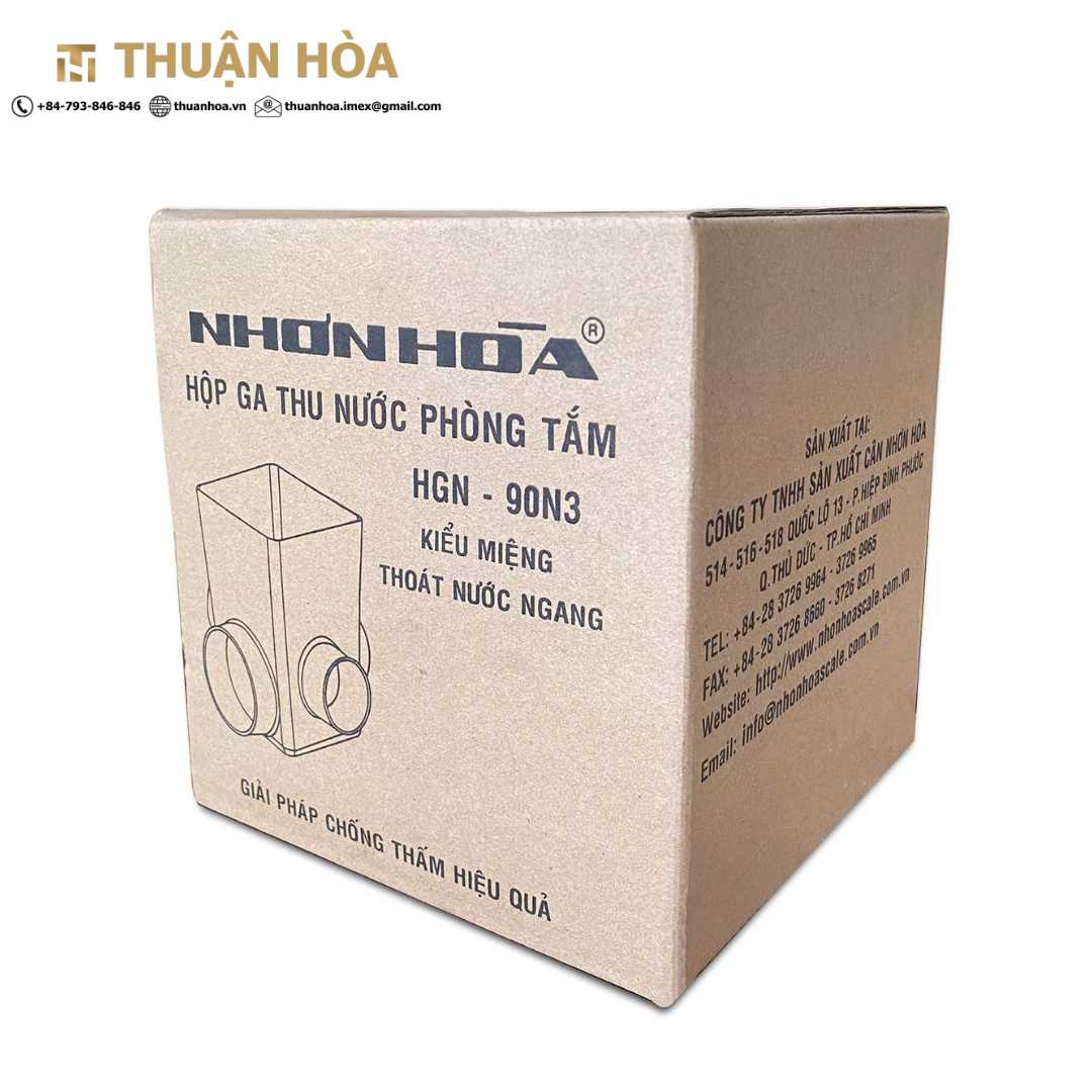 Hộp Ga Thu Nước Phòng Tắm 90N3