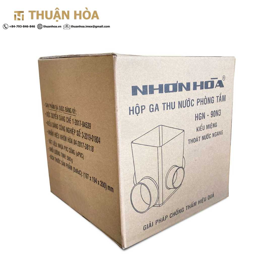 Hộp Ga Thu Nước Phòng Tắm 90N3