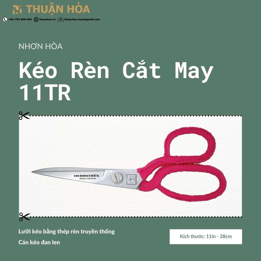 Kéo Rèn Cắt May Chuyên Nghiệp Nhơn Hòa 11TR